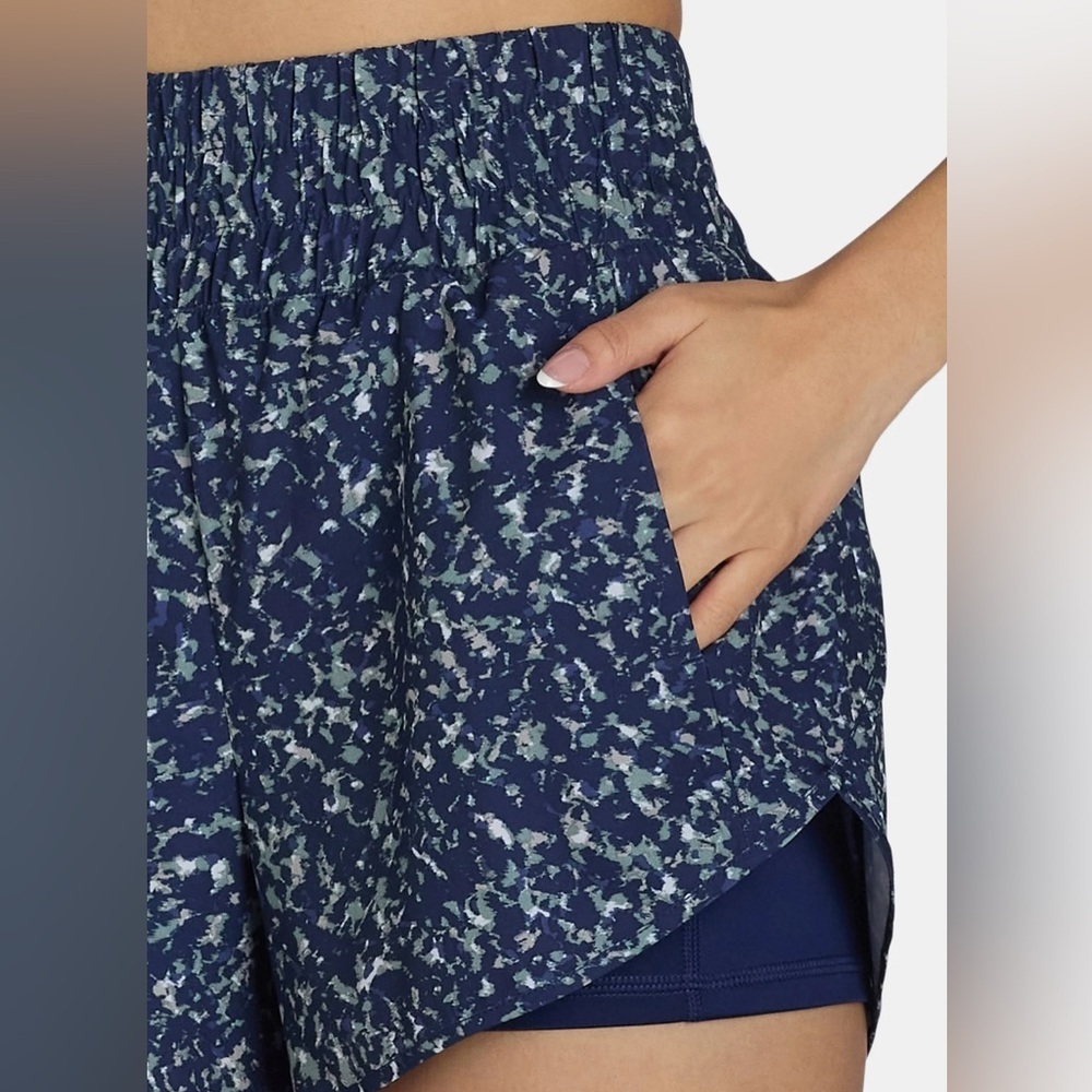 Avia Women’s Bike Liner Shorts Blue Sapphire - Picture 11 of 11